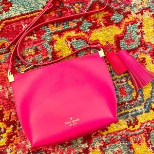Kate Spade cross body with tassel